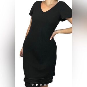 SL Kritian Black Short Sleeve Dress Size 24W